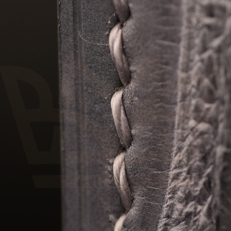 Картхолдер из крокодила Grey+Tif